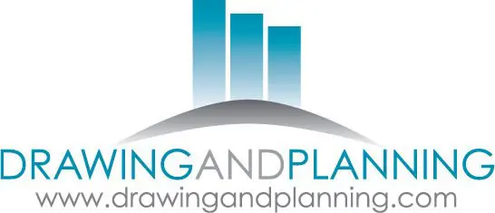 drawing and planning logo